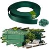YRHome Strisce Privacy PVC 35m 4,7 cm Altezza 1,64㎡ per Recinzione Doppia Barra, Resistente agli Agenti atmosferici e UV, Opaco Giardino Balcone terrazzo, con 50 Clip di Fissaggio, Verde