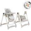 Seggiolone e altalena con regalo Fuji beige