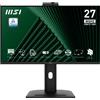 MSI PRO MP275QPDG Monitor PC 68,6 cm (27") 2560 x 1440 Pixel Wide Quad HD LCD Nero [9S6-3PC8CM-002]