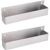 Cocktail7 Portabottiglie Speedrack per 6 Bottiglie in Acciaio Lunghezza 56cm Organizzazione del Bar e del Bancone Catering Station Vasca Porta Bottiglie (Set da 2 Pezzi)