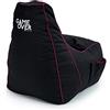Game Over Poltrona Video Gaming BeanBag 83x60cm, Resistente all'acqua Poltrona Sacco Pouf, Interni Poltrona Pouf Gaming, Tasche Laterali per i Controller, Comodo Poltrona Puff (Star Candy)