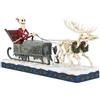 Enesco Jim Shore Jack Skeleton In Sleigh Figurine