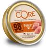 Wellness Core 98 Cibo Umido per Gatti - Tacchino - 12x85 gr