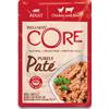 Wellness Core Purely Pate Cibo Umido per Gatti - Pollo e Manzo - 8x85 gr
