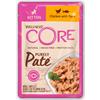 Wellness Core Purely Pate Kitten Cibo Umido per Gattini - Con Tonno e Pollo - 8x85 gr