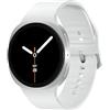 Samsung Galaxy Watch8 Smartwatch, 44mm, Argento, Bluetooth (versione CAD & Garanzia) - AI Assistant (Gemini), Sleep Coaching, Fitness Tracking