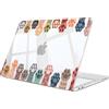 FINTIE Cover Compatibile con MacBook Neo 13 Pollici A3404 (A18 Pro Chip, 2026) -Ultra Sottile Trasparente Custodia Rigida Protettivo Guscio Rigido Case per MacBook Neo 13, Zampa di gatto