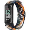 PKQTOP Cinturino di ricambio per Fitbit Charge 6, cinturino sportivo, cinturino in nylon per Fitbit Charge 5