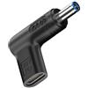 Bacron Adattatore da 19,5 V CC 4,5 x 3,0 mm, USB C a CC femmina 12 V 19 V 20 V adattatore per HP Elitebook Probook Spectre Chromebook Stream Envy Laptop Serie