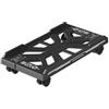 SVUPUE Supporto per PC, supporto per CPU mobile, accessori per computer, con quattro ruote, per casa, giocatore, ufficio (nero)