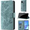 CaseGla Cover per Oppo A53s 4G / A11S, Verde chiaro | Blocco RFID, Portafoglio Pelle PU, Flip Libro, Porta Carte, Magnetica Libretto, Antiurto Protezione Completa