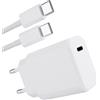 Givehooy Caricatore rapido USB-C da 30 W, compatibile con MacBook Air 13, iPad Pro 13/12,9 pollici, Air 11/13 pollici, 5th/4th, Mini 7/6th, iPad A16/10th generazione, iPhone 16/15, telefono Android