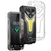 REY Cover in Gel TPU Trasparente per ULEFONE Armor 34 PRO - Armor 34 PRO+, Ultra Sottile 0,33 mm, Morbido Flessibile, Custodia Silicone