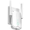Jancane Amplificatore di segnale WiFi Extender fino a 5000 sq.ft e 55 dispositivi, amplificatore ad ampio raggio e connessione Ethernet, punto di accesso, configurazione a 1 tasto, compatibile con Alexa