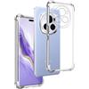 REY Cover in Gel TPU Anti-Shock per Honor Magic 6 PRO 5G, Morbido Silicone Custodie Protettivo Case, Anti-Scratch, Protettiva Sottile Back Cover