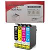universo cartuccia - 604XL Cartucce Compatibili per Epson 604 XL Multipack per Expression Home XP-2200 XP-2205 XP-3200 XP-4200 Workforce WF-2910 WF-2930 WF-2950 (1Nero, 1 Ciano, 1 Magenta, 1 Giallo)
