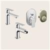 Hansgrohe Rebris E Set Rubinetteria Lavabo, Bidet e Doccia incasso a 2 vie