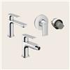 Hansgrohe Rebris E Set Rubinetteria Lavabo, Bidet e Doccia incasso a 1 via