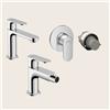 Hansgrohe Rebris S Set Rubinetteria Lavabo, Bidet e Doccia incasso a 1 via