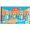 Lago 1968, Poker Vaniglia 4x45g, Wafer con Vellutata Crema alla Vaniglia 75% con 3 Strati Friabili di Wafer
