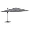Bizzotto Ombrellone Braccio Ines 4x4 anodizzato-grigio scuro