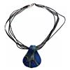 Generic Collana con linguetta multicolore n °6, in vetro di Murano. bigiotteria