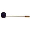 Handmade Fermacravatta - cabochon empirico # 005 sul picco d'oro. L'uomo ha sposato gioielli.