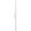 SOLLUX lighting Lampada Da Parete Applique Da Parete Di Acciaio 1 Paralume 2,5 x 5 x 50 cm Pastelo