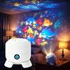 WANWEN Proiettore di Luce LED Rotante Dinamico per Bambini, Motivi Dinamici Fiocchi di Neve/Oceano, Notturna Ricaricabile USB, Dimmerabile, per Camera da Letto, Calma e Relax (Oceano)