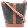CELINE Borsa a tracolla CELINE Small Bucket Triomphe 191442CAS04LU tela NUOVA