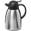 Forgast Caraffa Termica Professionale in Acciaio Inox, 1,5 Litri, Thermos Caraffa con Coperchio Rimovibile per Bevande Calde e Fredde Caffè Tè, per Ristorante Catering Mense Hotel Buffet