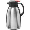 Forgast Caraffa Termica Professionale in Acciaio Inox, 2 Litri, Thermos Caraffa con Coperchio a Pressione per Bevande Calde e Fredde Caffè Tè, per Ristorante Catering Mense Hotel Buffet