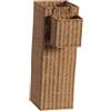KESOTO Portaombrelli in rattan intrecciato, portaombrelli in rattan sintetico intrecciato per uso domestico, 20x20x58 Centimetri