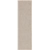 RugVista Cameron, Tappeto per interni ed esterni, Moderni, 80 x 300 cm, Rettangolare, Pelo medio, Corridoio, Porch, Lavabile solo a mano, Resistente ai raggi UV, Beige
