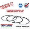 Suzuki Per per Pistone Anello Set Suzuki DR250 12140-15810 73mm Std Dirt Bike Enduro