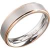 Boccia Anello da Donna in Titanio - 0134-03, Titanio, 15, Colore: Silber/roségold, cod. 0134-0355