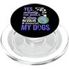Living Tribe Pop Socket For Dog Lovers - World Revolves Around My Dogs PopSockets PopGrip per MagSafe