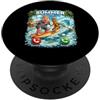 Meme Summer Crew Design divertente per selfie di Summer Vacation Bros. 2026 PopSockets PopGrip Adesivo