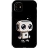 Robots, Space Tech and Robotics Custodia per iPhone 11 Carino Robot, Bambini Robot