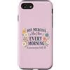 Morning Mercy Collection Custodia per iPhone SE (2020) / 7/8 Le sue misericordie sono nuove lamentazioni ogni mattina 3 22 23