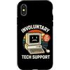 Family Tech PC Fixer On Call Office Work Custodia per iPhone X/XS Supporto tecnico involontario | Funny I.T Assistant Helpdesk