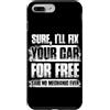 Mechanic Car Enthusiast Designs & Car Ou Custodia per iPhone 7 Plus/8 Plus Correggi la tua auto gratis Car Lover Mechanic Garage Car Guy