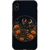 Cute Cottagecore Dragons with Books Desi Custodia per iPhone XS Max Baby Dragon Reading Libri Moonlit Fantasy