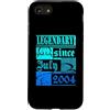 Lustiger Geburtstagsspruch zum 22. Gebur Custodia per iPhone SE (2020) / 7/8 22° compleanno leggendario da luglio 2004 vintage retrò