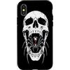 generic Custodia per iPhone X/XS Black Widow Spider Skull Gothic