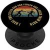 Sport Fencing Gift And Gear For Men And Scherma divertente per uomini orgogliosi e papà scherma PopSockets PopGrip Adesivo