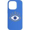 AuraStitch Custodia per iPhone 14 Pro Evil Eye | Grafica di protezione Nazar | Estetica mistica