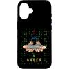 Gamer Boy Girl Game Day Birthday Holiday Custodia per iPhone 16 Videogioco Giocatore Gamer Gioco Regalo Uomini Donne Bambini Ragazzi Ragazza