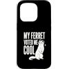 Jimbeels Custodia per iPhone 15 Pro Furetto Vota Cool