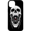 generic Custodia per iPhone 14 Plus Black Widow Spider Skull Gothic